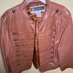Jessica London 24W Leather Jacket